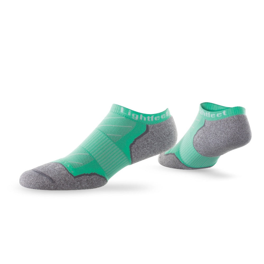 Pair of Lightfeet Evolution Mint Mini Performance Running Socks