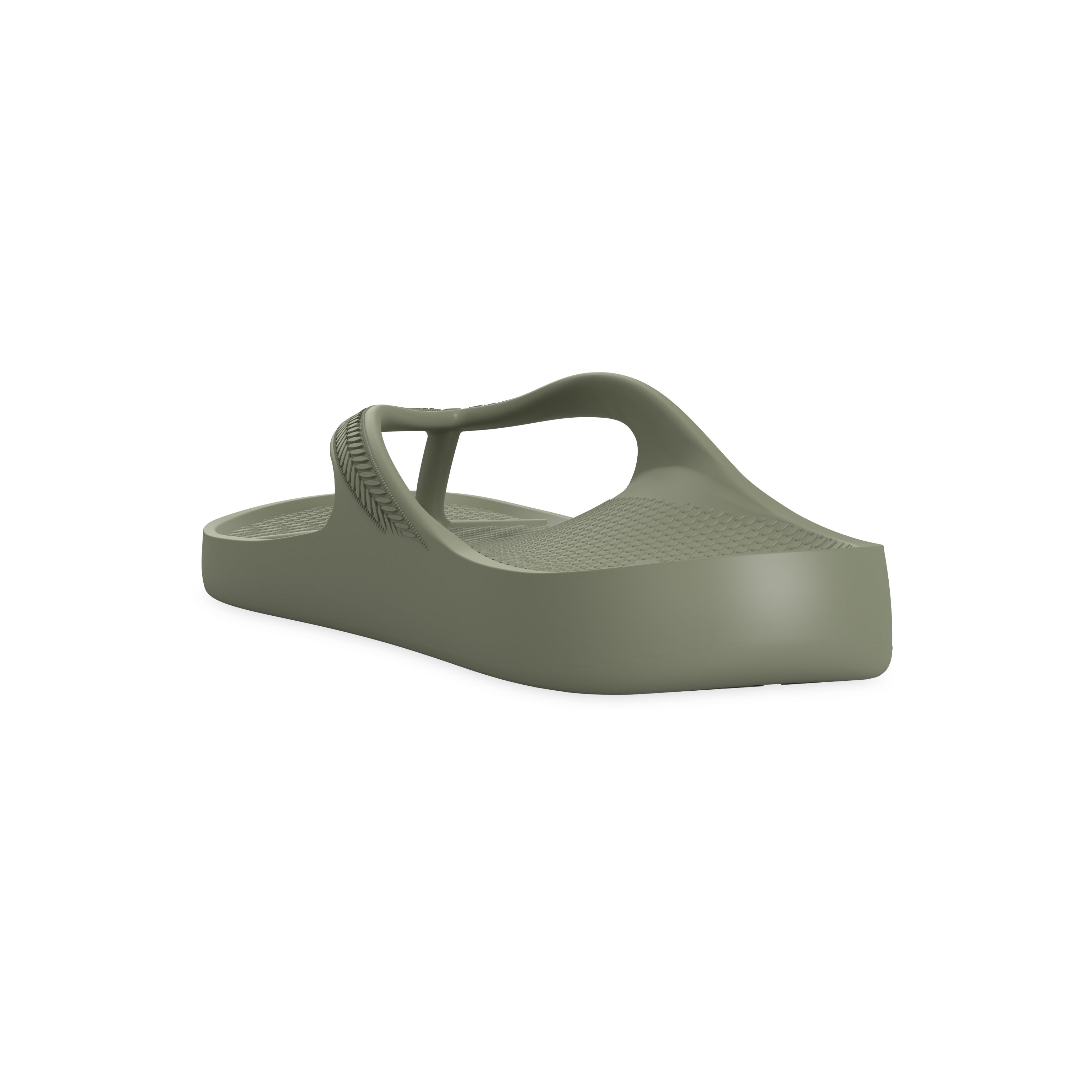 Khaki - Kids Arch Support Flip Flops