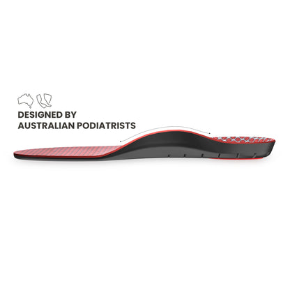 Medial view of Lightfeet Active Support Orthotic Insole