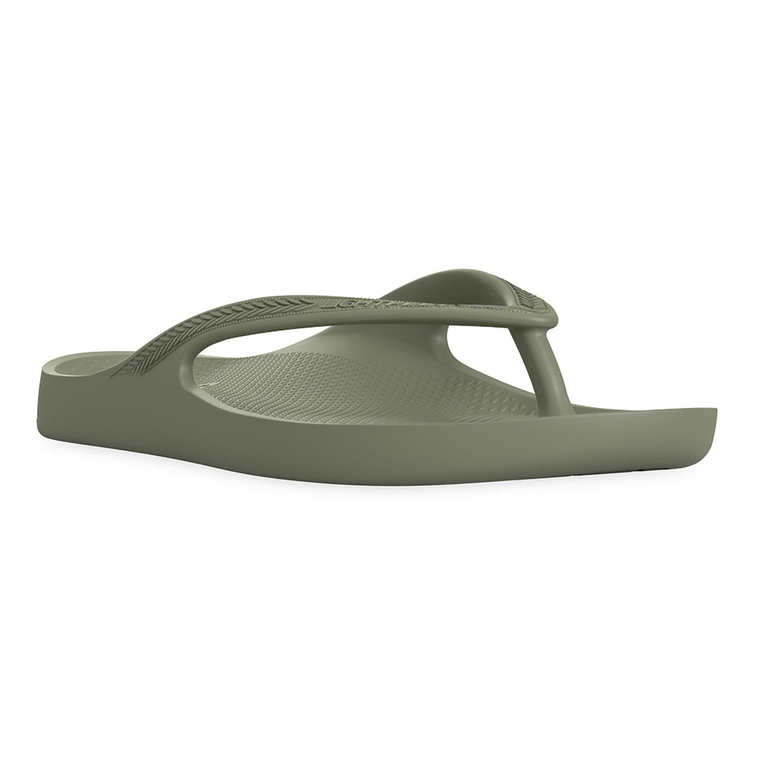 Lightfeet Arch Support Thong in Khaki