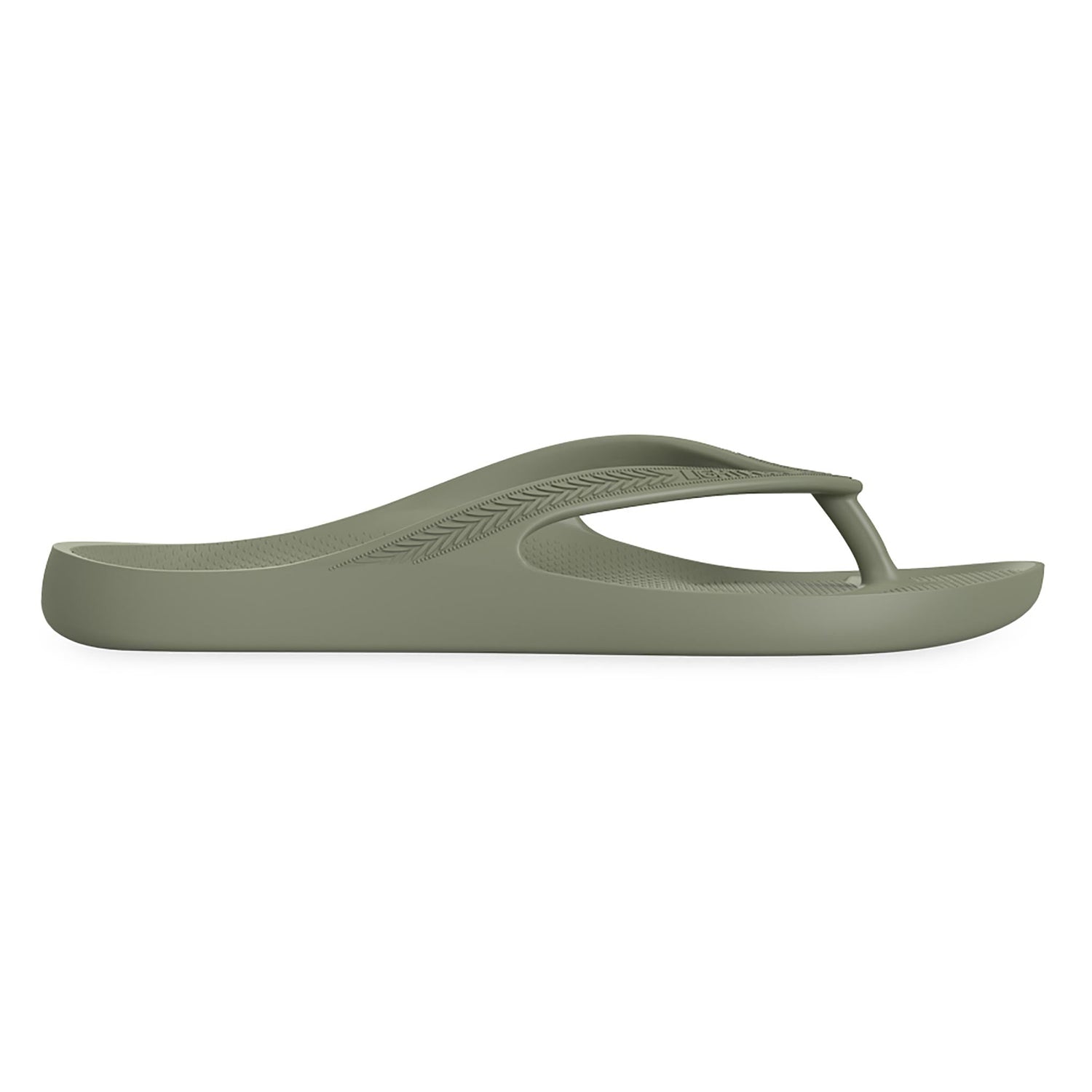 Lightfeet Arch Support Thong in Khaki