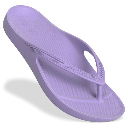 Lightfeet Arch Support Thong in Lavender