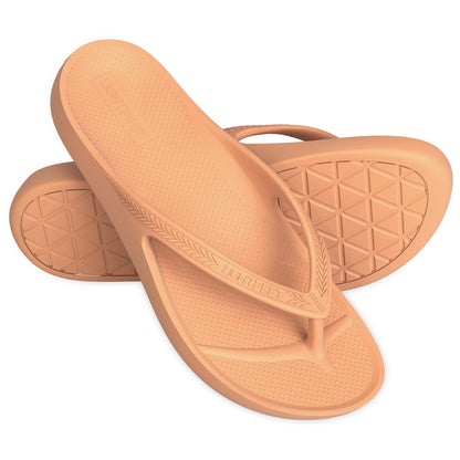 Lightfeet Arch Support Thongs in Peach