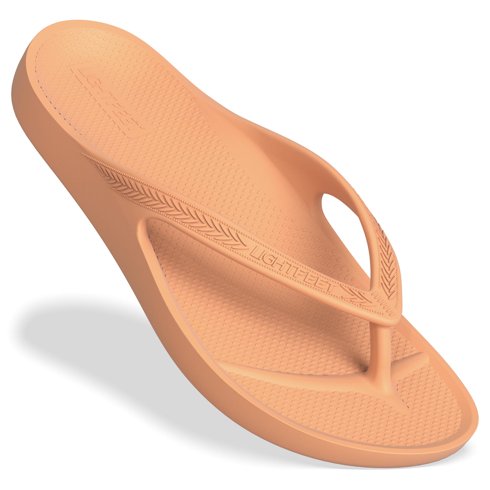 Peach Arch Support Flip Flops