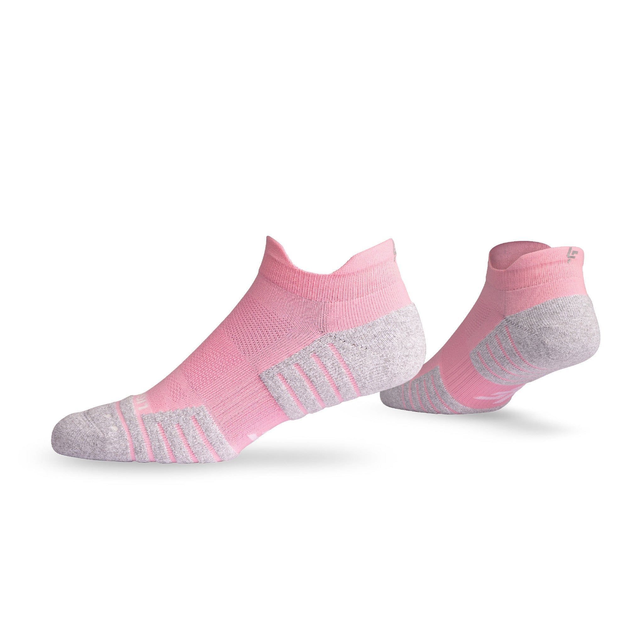 Pair of Lightfeet Performance Soft Pink Ankle Socks 