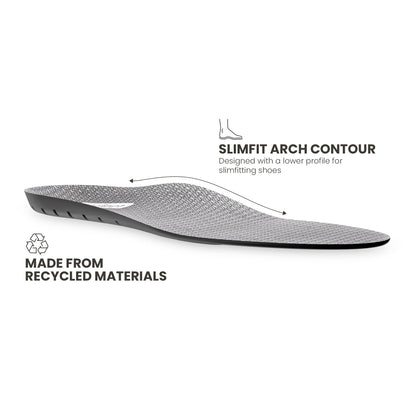 Front angle view of Lightfeet Slimfit Support Orthotic Insole